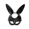 MDB Deri Tavşan Maske Siyah