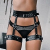 MDB Dominant Touch Deri Bel ve Bacak Harness Takımı