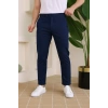 MDB Erkek Slim Fit Likralı Bilek Boy Dilli Kumaş Pantolon