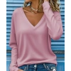 MDB Kadın Uzun Kollu V Yakalı Dalgıç Bluz