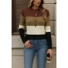 MDB Kadın Uzun Kollu Yarı Balıkçı Yaka Triko Kazak