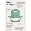 MDB Koyu Yeşil Bebek Silikon Diş Kaşıyıcı