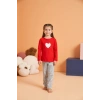 MDB Pjs 28063 Çocuk Sıfır Yaka Pijama Takımı