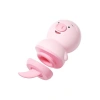 MDB Sevimli Domuz Figür Dil Vibratör Pembe