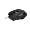 MDB Siyah Mat Desenli USB Kablolu 3D Optik Mouse