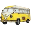 Minibüs Pano Sarı Vintage Dekoratif Ev Ofis Hediyelik