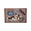 Motorsiklet Tablo Pano Vintage Dekoratif Ev Ofis Hediyelik