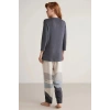MDB Nautıca W604 Kadın Patlı V Yaka Uzun Kollu Pijama Takımı