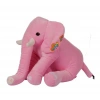 Oturan Dişli Fil 50 cm Pembe Pelüş Çocuk Oyuncak
