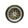 Saat Çarklı Jant Modeli Duvar Saati Dekoratif Ev Ofis Hediyelik