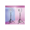 Selfie Led Işık 10inç Youtube,Makyaj,Kuaför 26cm-2m Stand