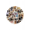 MDB Sevimli Köpek Çıkartmaları Laptop Notebook Tablet Sticker Seti