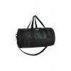 Silindir Spor Çanta El Valizi Siyah