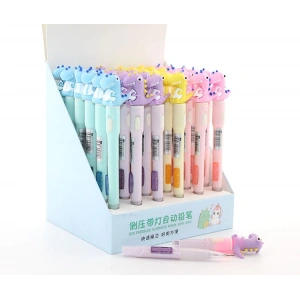 MDB 07 Uçlu Ledli Dinazor Tasarımlı Kalem