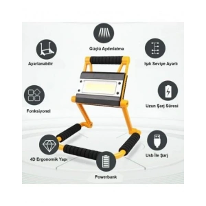 1300 Lümen Güçlü Aydınlatma