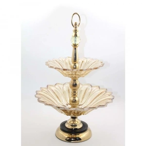 2 Katlı Cam Şekerlik