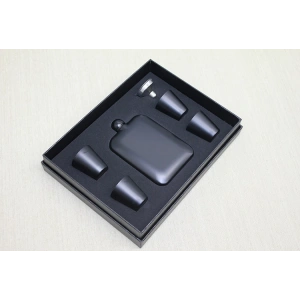 MDB 4 Shot Bardaklı Matara Seti Siyah