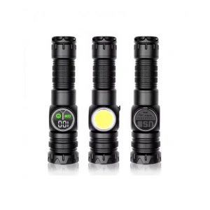 9 MOD ŞARJLI KAMP LAMBASI EL FENERİ