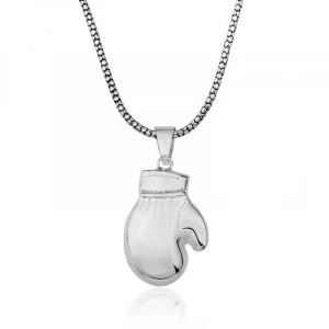 925 Ayar ​Gümüş Boks Eldiveni Erkek Kolye