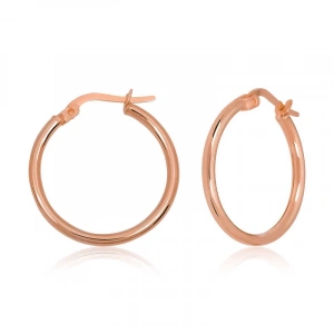 925 Ayar Gümüş Halka Kadın Küpe