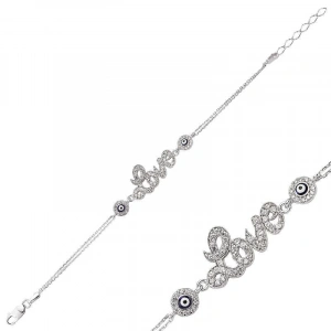 925 Ayar Gümüş Love Bileklik