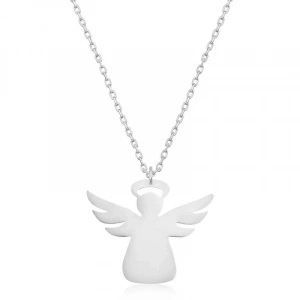 925 Ayar Gümüş Meleğim Kadın Gümüş Kolye
