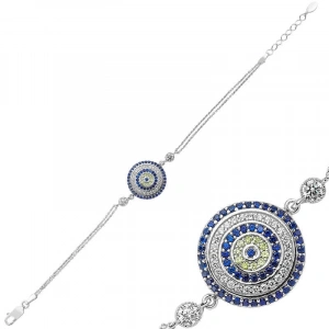 925 Ayar Gümüş Nazar Bileklik