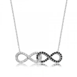 925 Ayar Gümüş Sonsuzluk Kadın Gümüş Kolye