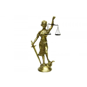 Adalet Kadını Terazili Biblo Dekoratif Hediyelik