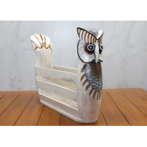 MDB Ahşap Baykuş Gazetelik