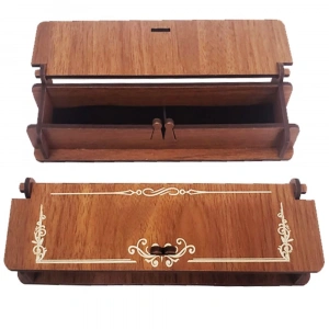 MDB Ahşap Kalem Kutusu