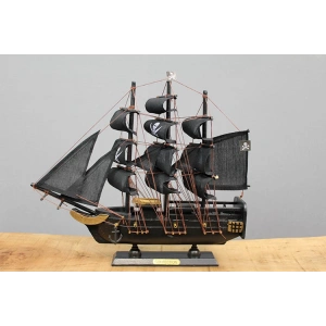 MDB Ahşap Korsan Gemisi 30x33 cm