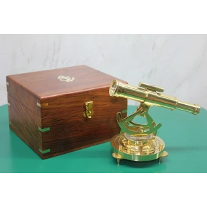 MDB Ahşap Kutulu Pusulalı Dürbün Büyük Boy