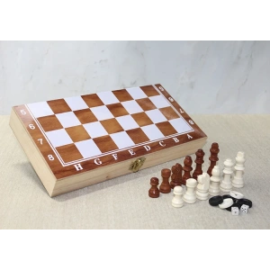 MDB Ahşap Kutulu Satranç Model 2