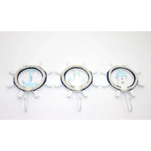 MDB Ahşap Marin Dümenli Askılık