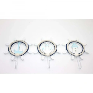 Ahşap Marin Dümenli Askılık