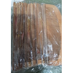 Ahşap Tarak 12li Paket Dar Dişli Oval