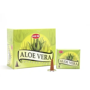 MDB Aloe Vera Aromalı Konik Tütsü