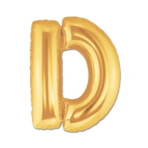 MDB Altın Sarısı Folyo Harf Balon 1 Metre
