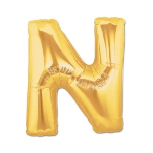 MDB Altın Sarısı Folyo Harf Balon 1 Metre