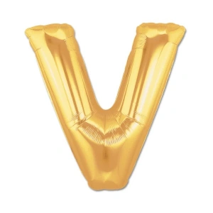 MDB Altın Sarısı Folyo Harf Balon 1 Metre