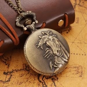 MDB At Büstü Köstekli Saat Model 2