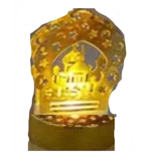 Ayaklı Led Işık Gold Renk Gün Işığı MZ6200-234