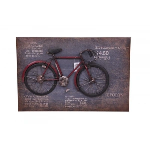 Bisiklet Tablo Vintage Pano Dekoratif Ev Ofis Hediyelik