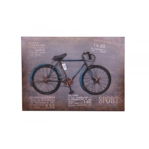 Bisiklet Tablo Vintage Pano Ev Ofis Hediyelik