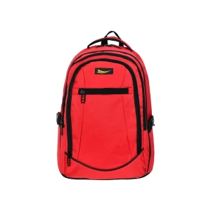 Çok Amaçlı Laptop Dizüstü Bilgisayar Bölmeli Sırt Çanta Kırmızı