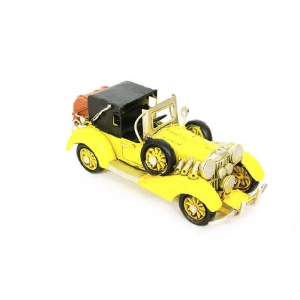 Dekoratif Metal Araba Vintage Biblo Ev Ofis Hediyelik