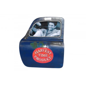 Dekoratif Metal Çerçeve Araba Kapısı Temalı Dekoratif Hediyelik