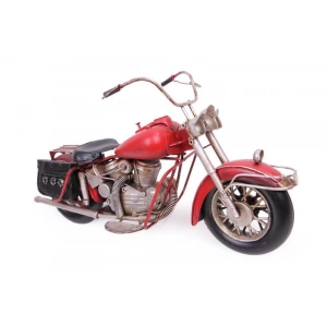 Dekoratif Metal Motosiklet Biblo