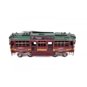 Dekoratif Metal Piccaso Treni Vintage Biblo Hediyelik